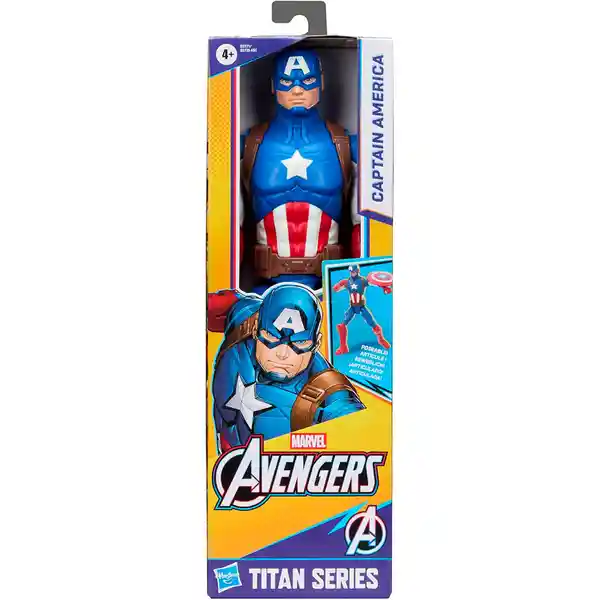 Marvel Figura Avengers Titan Hero Series Capitán América G2771