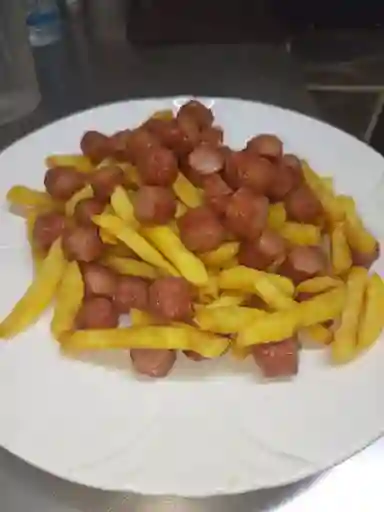 Salchipapas Medianas