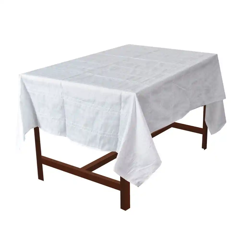 Mantel Krea Polialgodón 150 X 210 Blanco