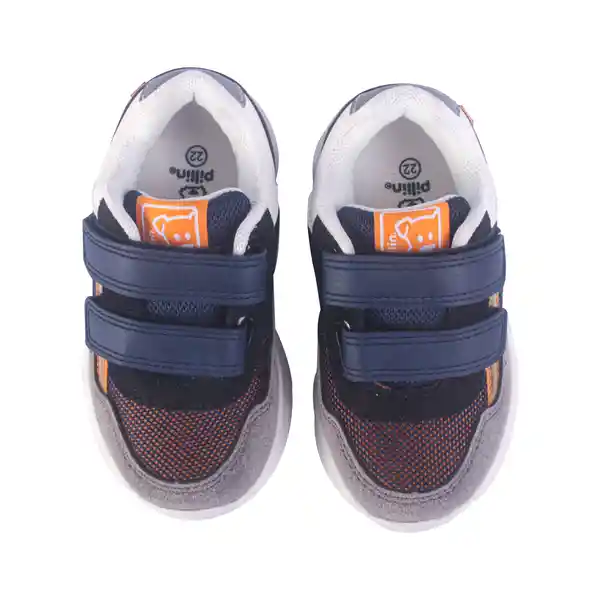 Zapatillas Urbana Bebé Niño Azul Talla 27 Pillin