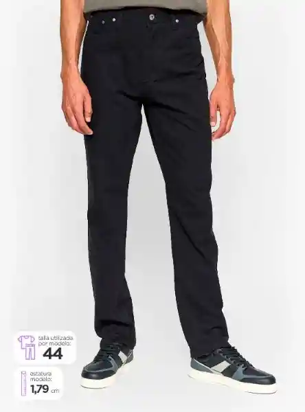 Kenneth Stevens Pantalón Negro 50 FW25