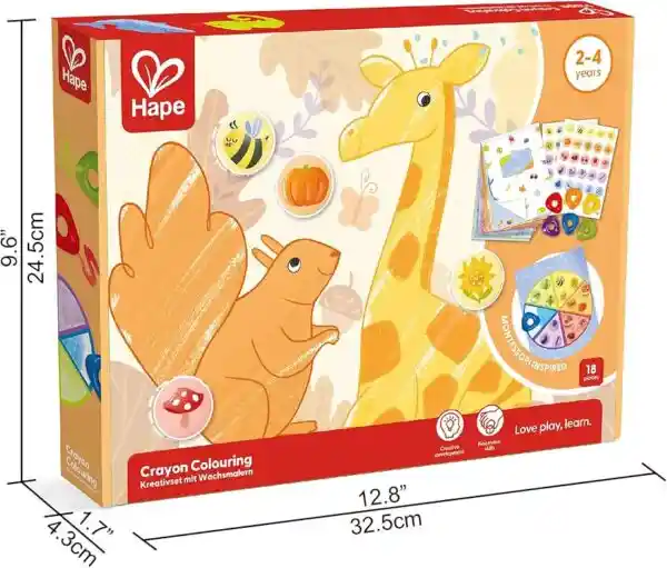Hape Juguete Crayon Colouring - E2004