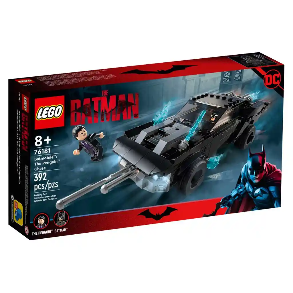 Lego Set de Construcción Batmóvil: Caza de The Penguin