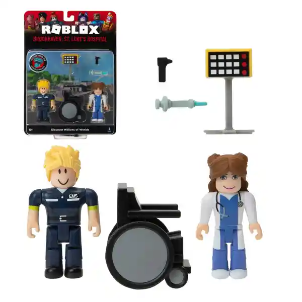 Roblox Figura de Colección Game Packs Brookhaven St. Luke's