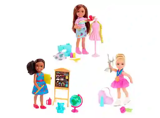 Barbie Muñeca Chelsea Surtido de Profesiones