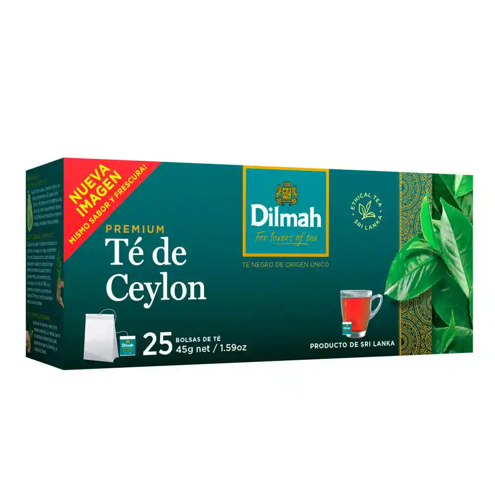 Dilmah Té Negro de Ceylon Premium