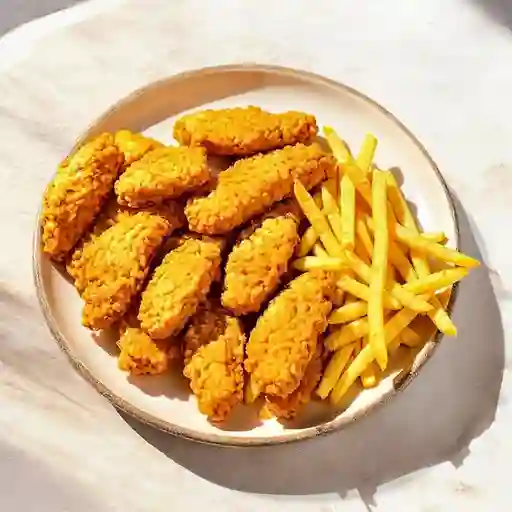 Chicken Fingers X20 + Papas Fritas Pequena + 2 Salsa + Bebida 250cc