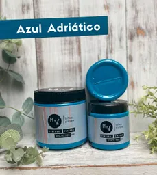 Pintura Vintage Azul Adriático