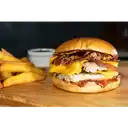 11.- Mr. Pork's Bacon Cheese Burger