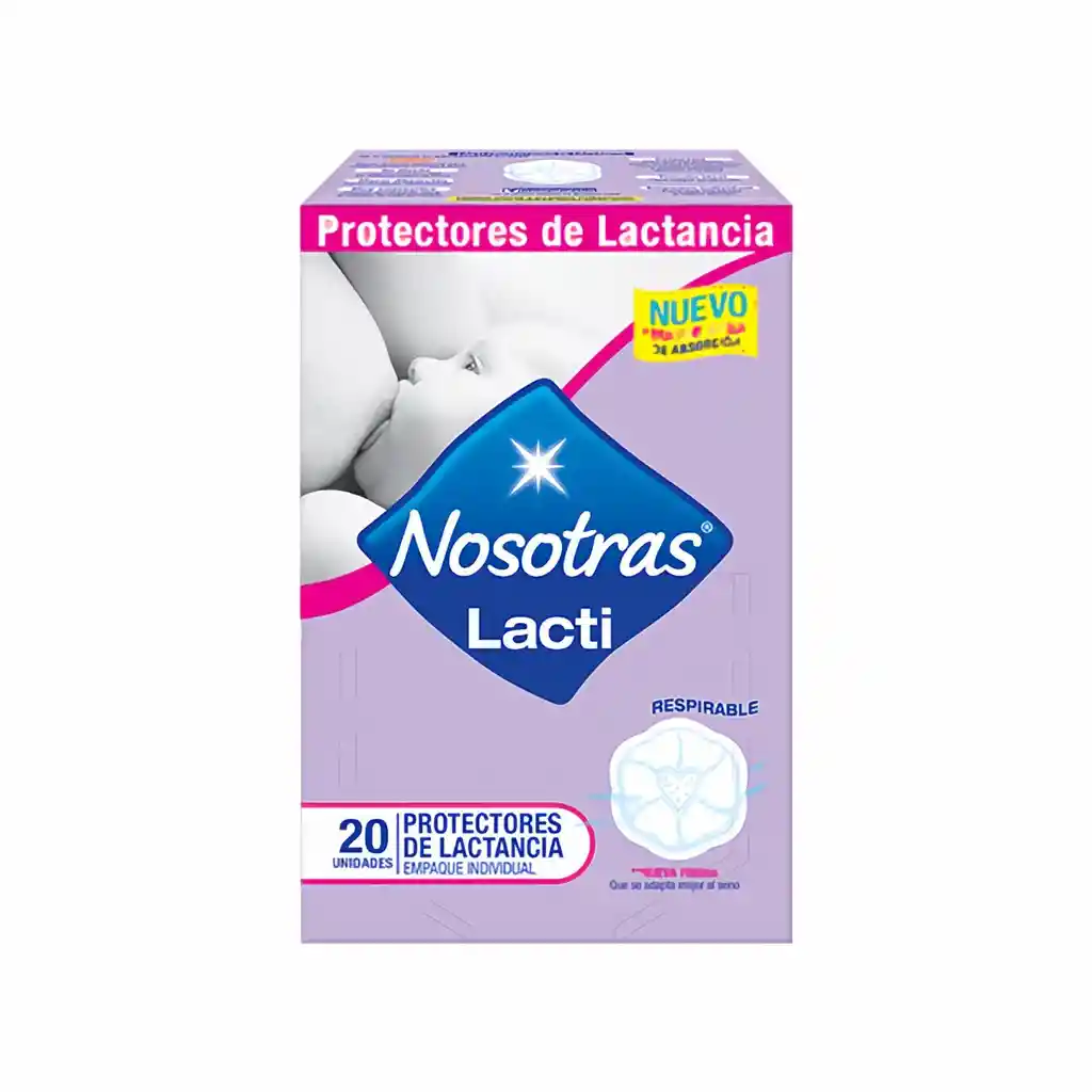 Nosotras Protectores de Lactancia x 20 Unidades