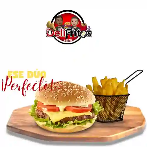 Promo Hamburguesa + Papas