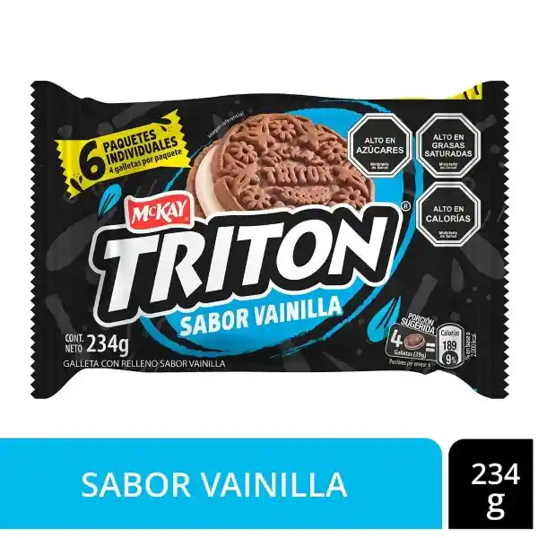 Triton Galleta Colación Vainilla