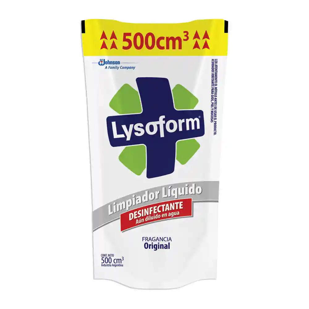 Lysoform Limpiador Para Pisos Y Desinfectante Original