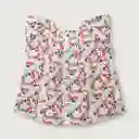 Blusa Cuello Smoke Niña Rojo Talla 18M Opaline