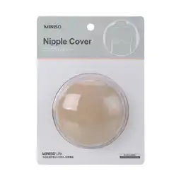 Miniso Brasier Adhesivo Invisible Flor Natural 8 cm