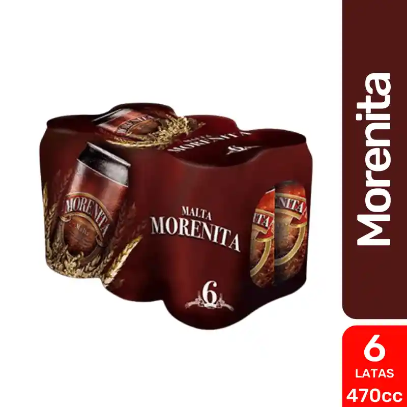 Morenita Cerveza Malta en Lata