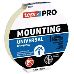 Tesa Cinta Doble Contacto Universal Pro 19 mm x 5 m