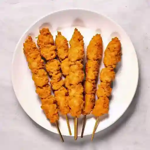 Brochetas de Pollo 6 Unid