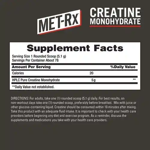MET RX Creatina En Polvo