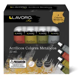 Lavoro Pintura Acrí­lica Colores Metálicos 519919