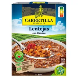 Carretilla Lentejas Con Chorizo