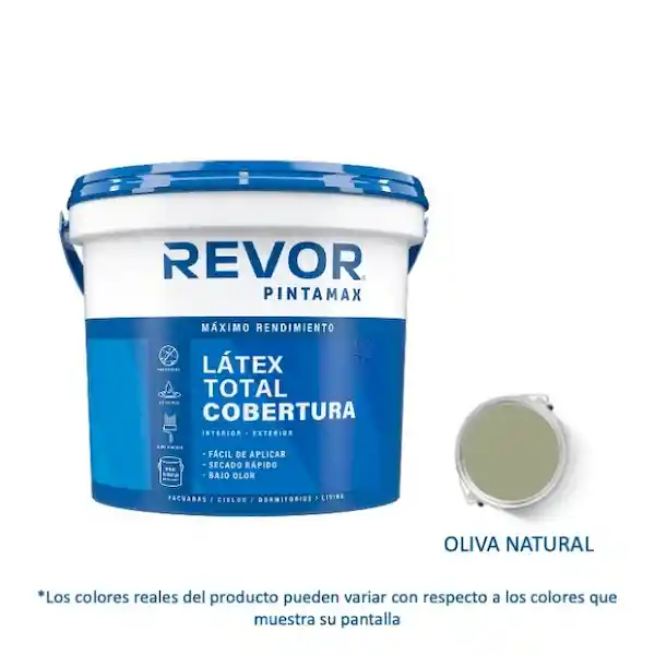 Revor Látex Pintamax Oliva Natural 3.78 L