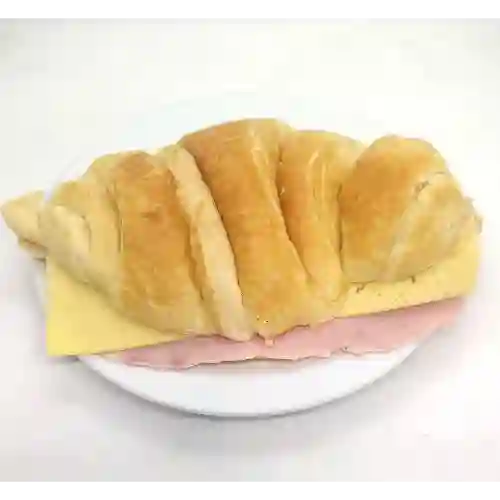 Sándwich Croissant Jamón-queso
