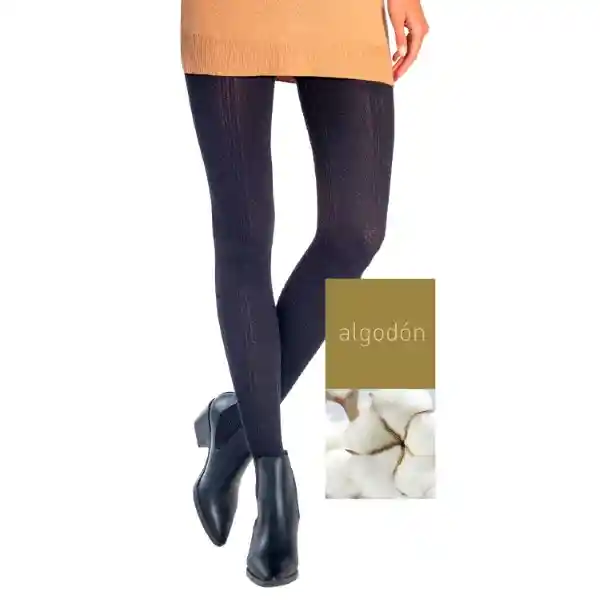 Panty Algodón Negro Talla 1.2 Caffarena