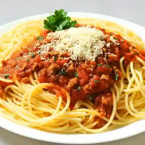 Tallarines a la Bolognesa