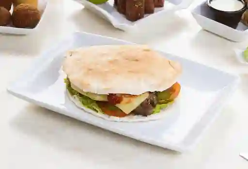 Cheese Burger Pita