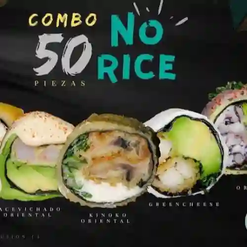 Combo 50 Piezas No Rice