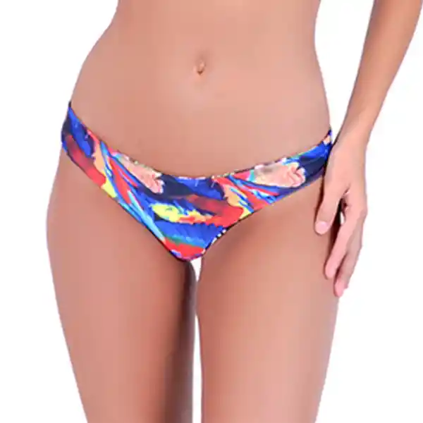 Bikini Calzón Colaless Reversible Estampado Talla XL Samia