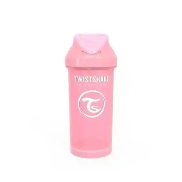 Twistshake Vaso Con Bombilla Straw Cup Rosado Pastel - TS345