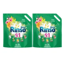 Rinso Pack Detergente Líquido Mix