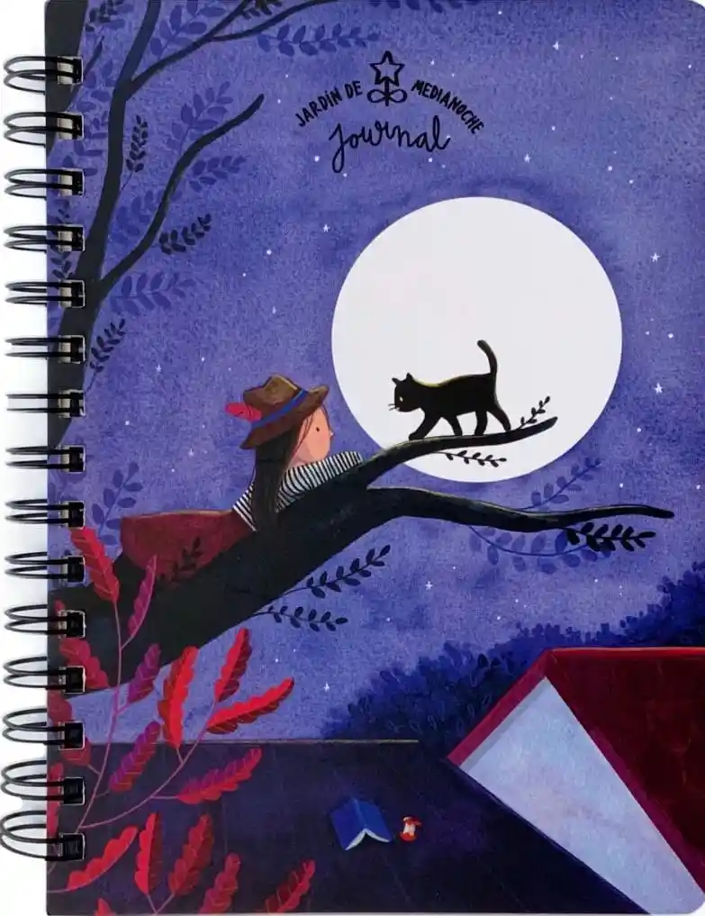 Journal Jardín de Medianoche Gato