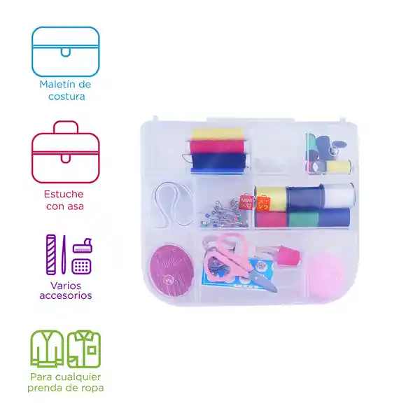 Miniso Kit de Costura Con Estuche