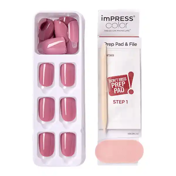 Impress Uñas Postizas Color Petal Pink