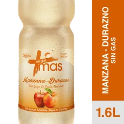 Cachantun Más Sin Gas Manzana Durazno