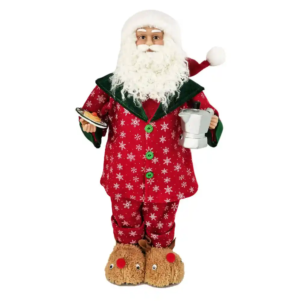 Santa Pantuflas Krea 45Cm Navidad