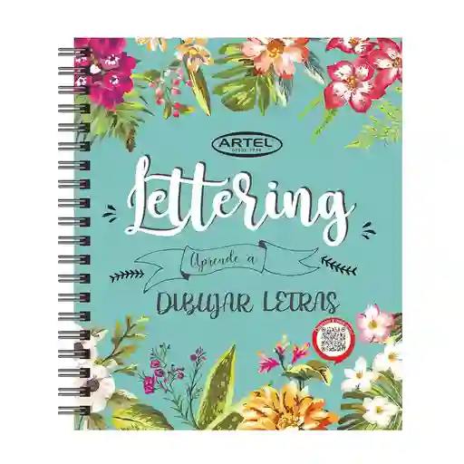 Libro Lettering 21x25cm. Artel