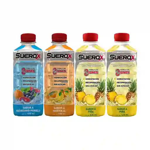 Combo Suerox Bebida Isotonica Arandano Pomelo 630 mL Suerox Bebi