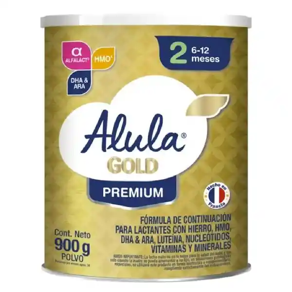 Alula Gold 2 Premium 6-12 Meses 900 G