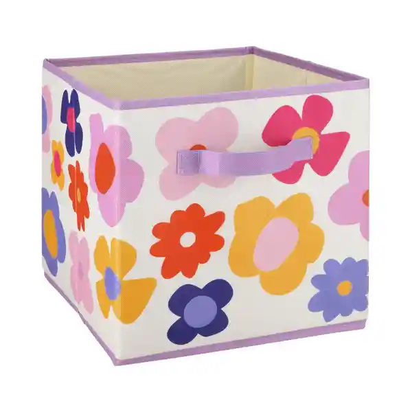 Organizador Caja Multicolor 28 x 28 x 28 cm Casaideas