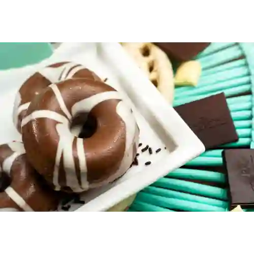 Donut Mini Rayado Choco