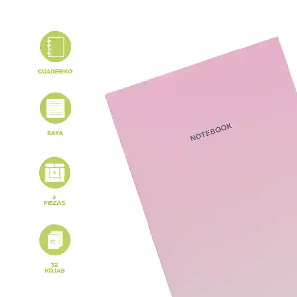 Set Libretas Miniso