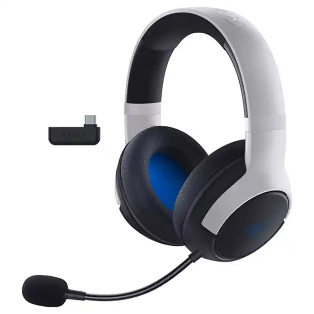 Audífonos Ps5 Kaira Blanco Razer