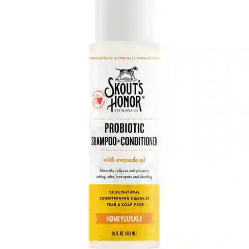 Skouts Honor Shampoo Acondicionador Madreselva 473 mL