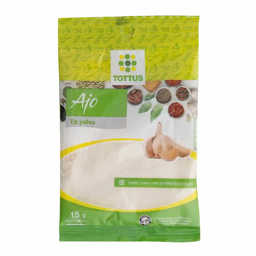Tottus Condimento Ajo en Polvo