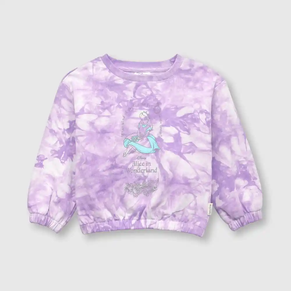 Polerón Alicia Para Bebé Niña Lila Talla 18/24m