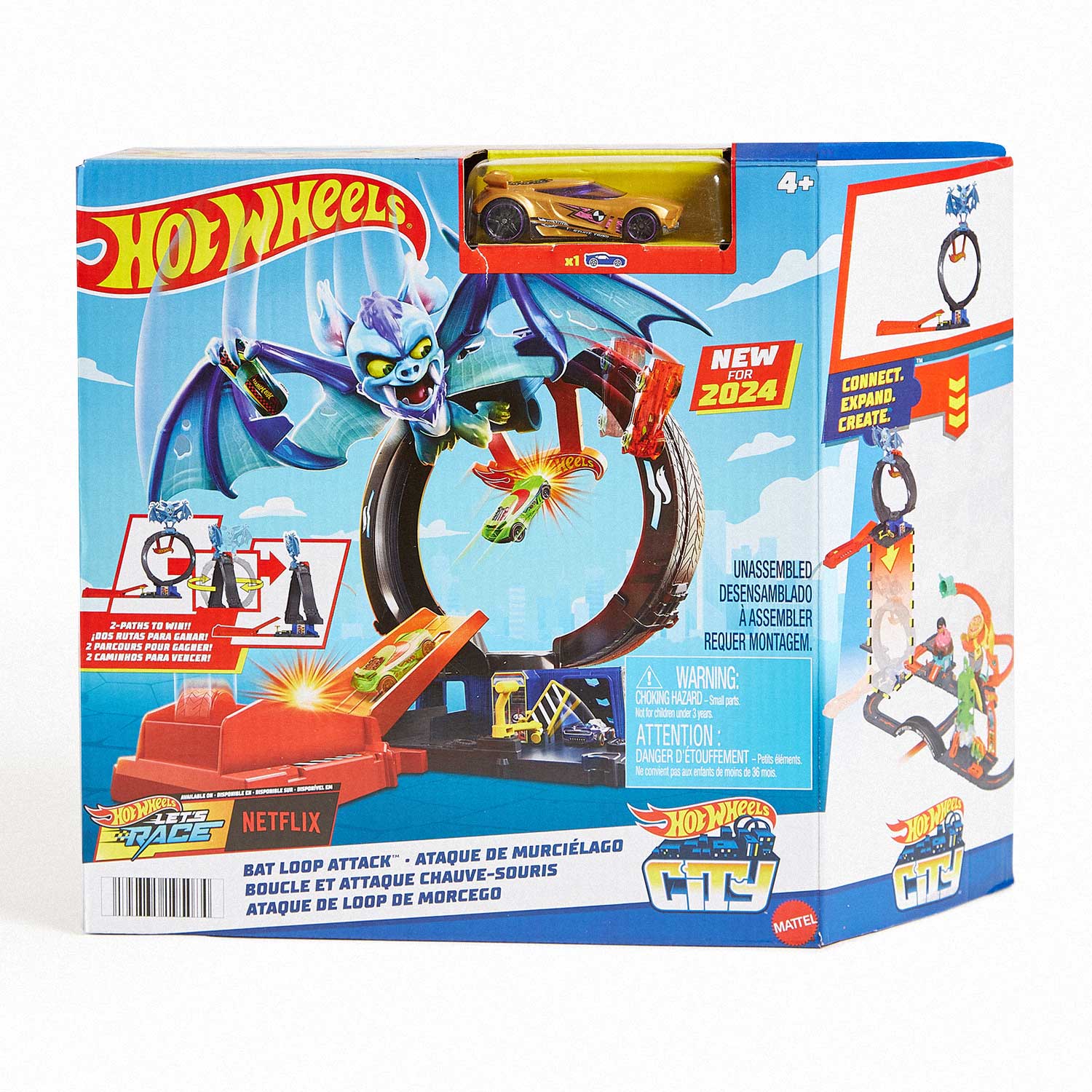 Hot Wheels City Ataque de Murcielago